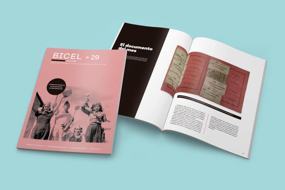 BICEL >29, le bulletin de la Fondation Anselmo Lorenzo