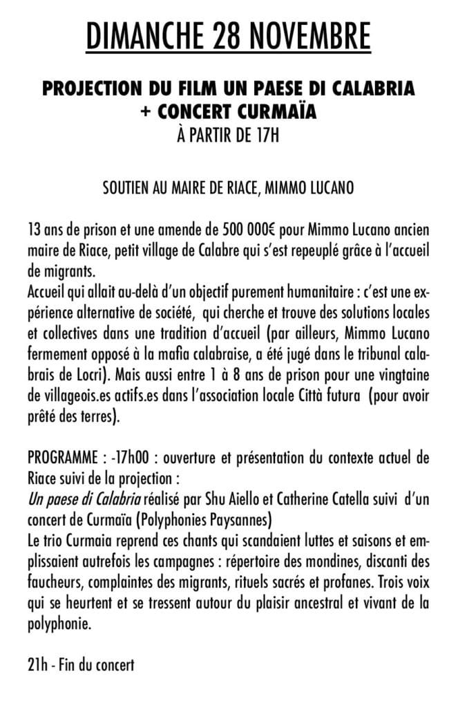 Programme Riace-1